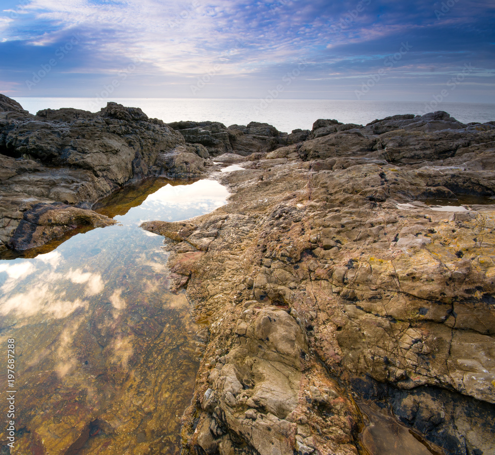 Fototapeta premium golden water 