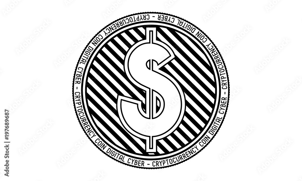 Naklejka premium Dollar currency