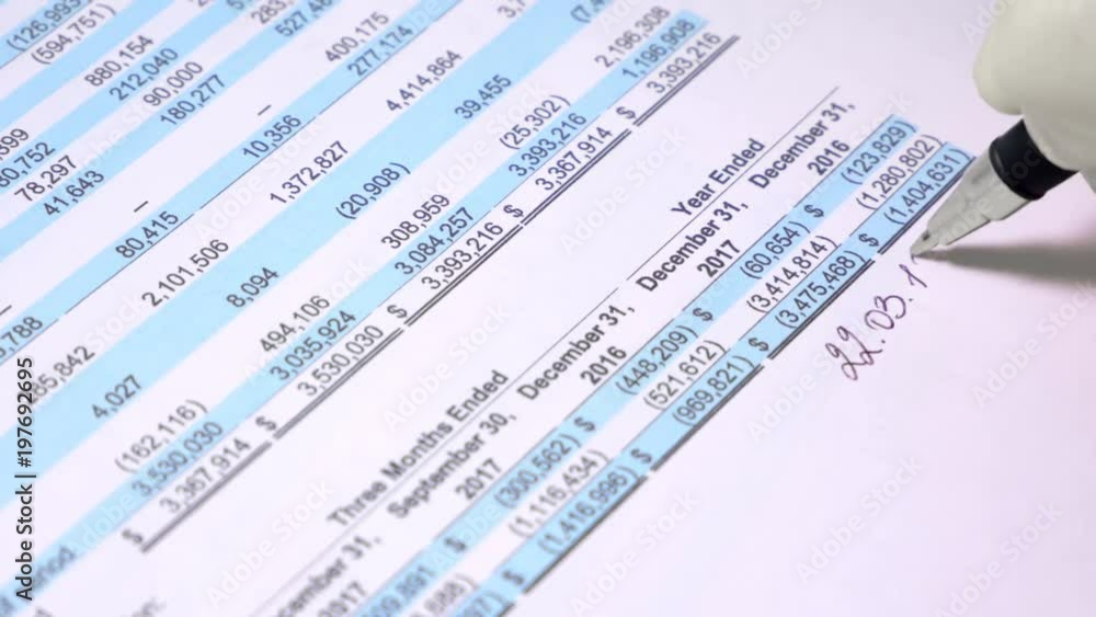 The auditor writes the conclusion on the document. Certified financial report. The auditor writes the conclusion on the document. Certified financial report.