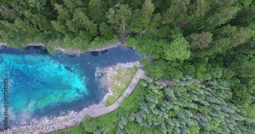 Jiuzhaigou Sichuan China One month before earthquake photo