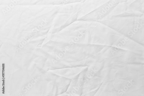 White plicated cloth background