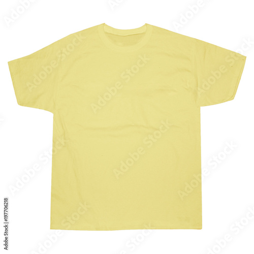 T-Shirt Mockup Template (Yellow)
