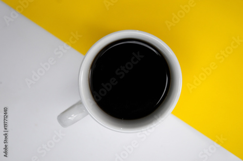 a brigth cup coffe  photo