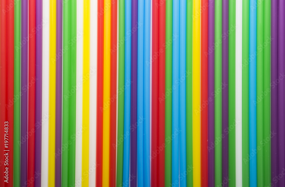 Abstract background of colorful cocktail tubes Abstract background of colorful cocktail tubes