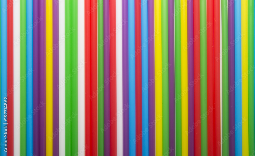 Abstract background of colorful cocktail tubes Abstract background of colorful cocktail tubes