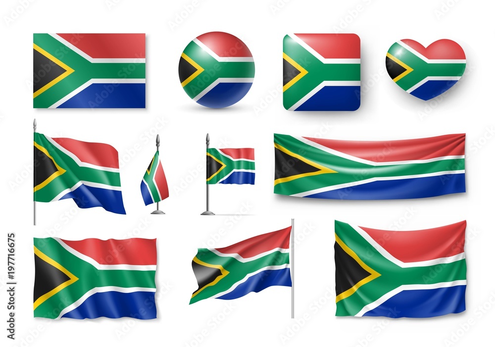 South African Country Flags
