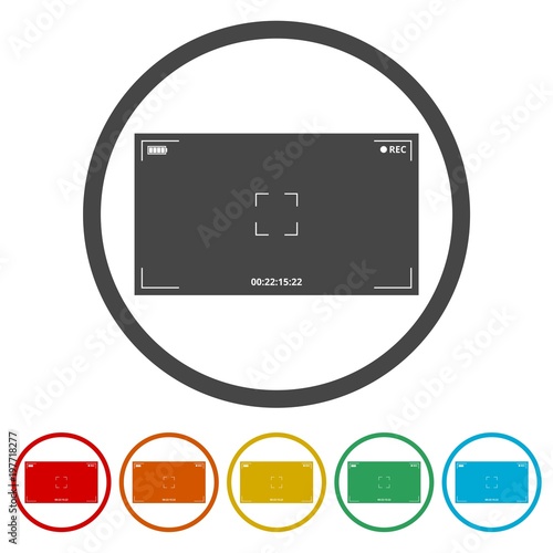 Camera viewfinder, 6 Colors Included
