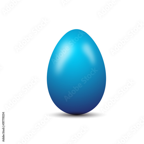 Easter Eggs blue vector