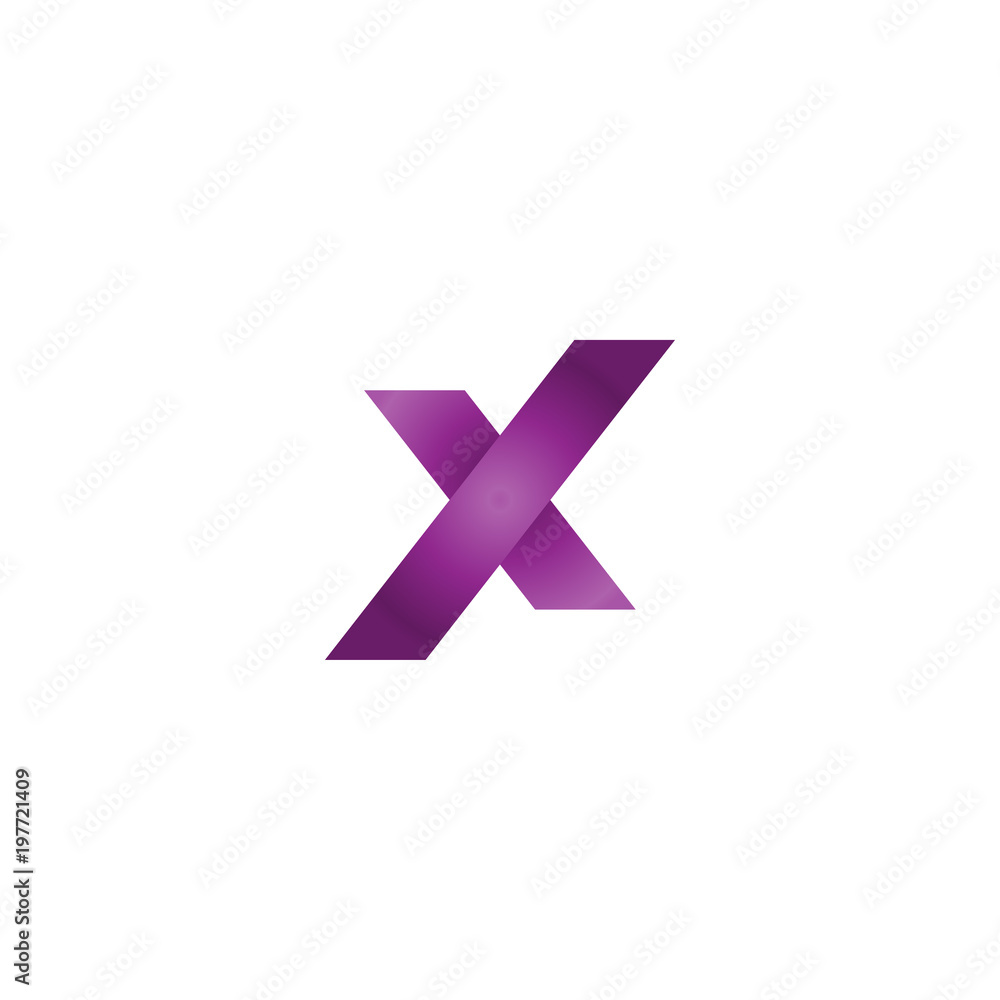Abstract letter x logo design template Abstract letter x logo design template