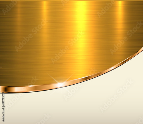 Background gold metallic