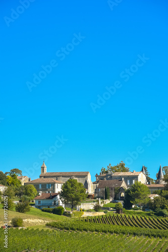 Wallpaper Mural Saint-Emilion-Vineyard landscape-Vineyard south west of France Torontodigital.ca