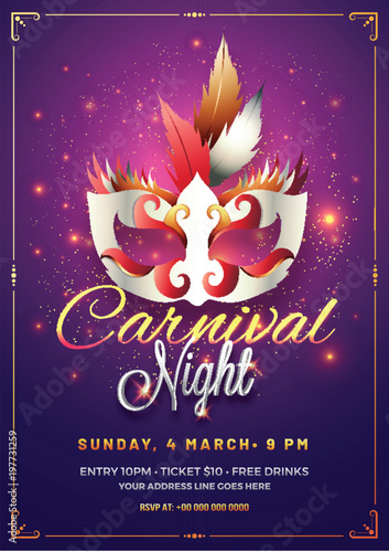 Carnival Party Concept Design.
