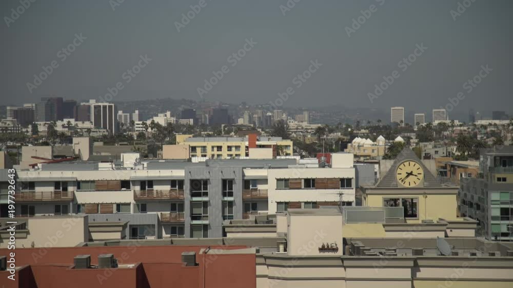 Rooftops in Santa Monica Rooftops in Santa Monica