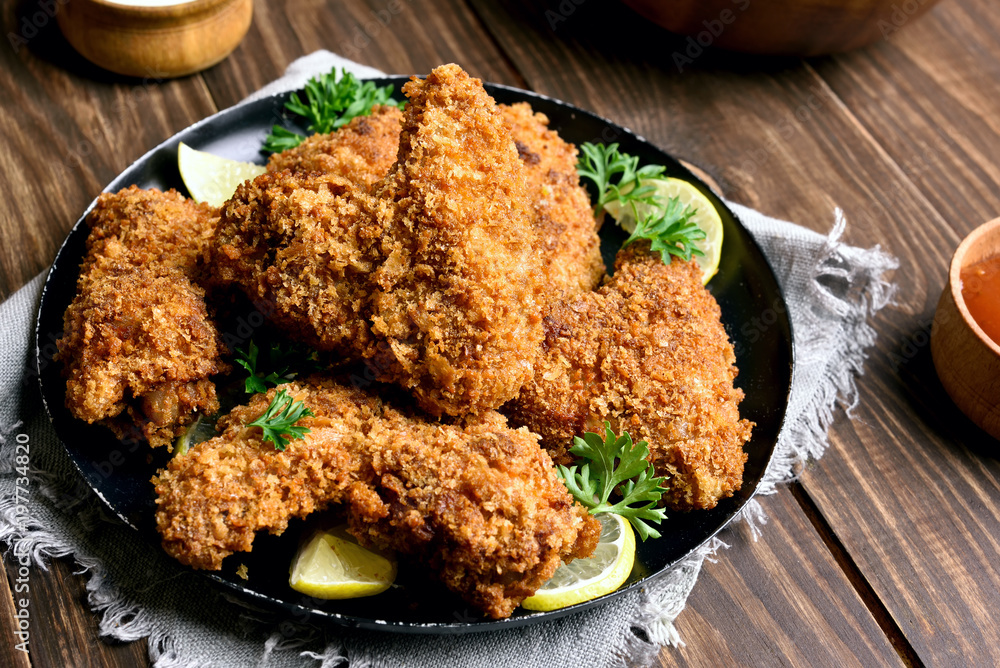 Crispy chicken wings Crispy chicken wings