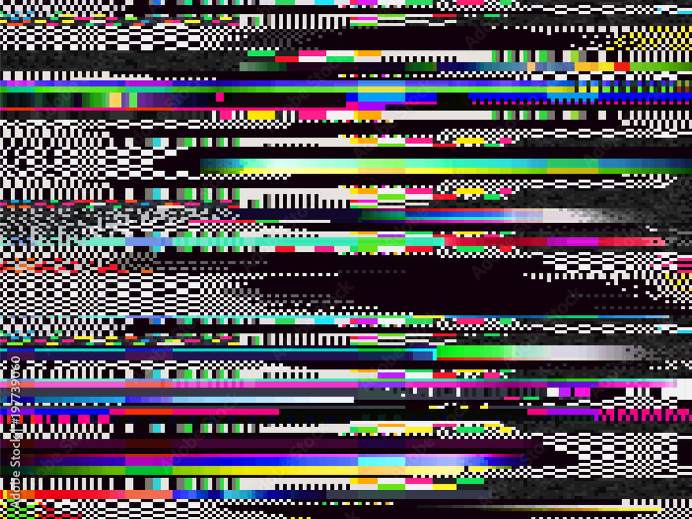 computer glitch texture