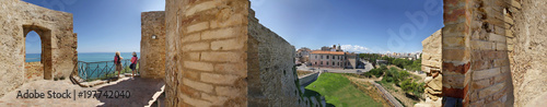 Ortona, castello aragonese, panoramica a 360° photo