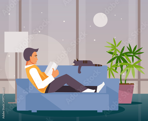 man leisure vector