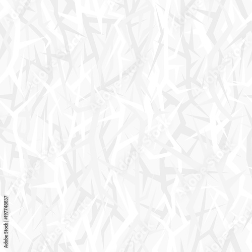 Seamless acute-angled texture for army uniforms. Version - Arctic
