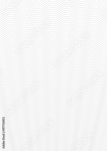 Guilloche background. A simple pattern with wavy lines. Moire ornament, guilloche texture with waves. Security design