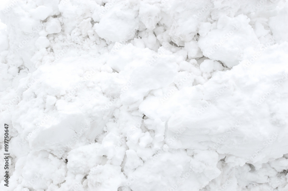 Fototapeta premium Snow texture. Natural background.