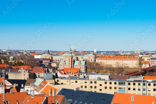 Wallpaper Mural View over city of Copenhagen Denmark Torontodigital.ca