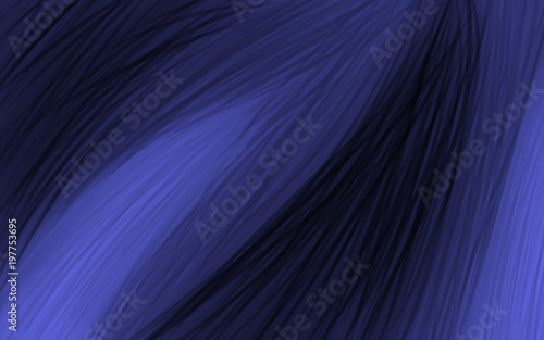 abstract art blue hair background