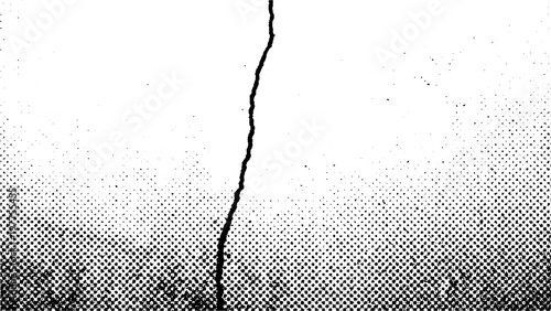 Grunge texture. Grunge texture of the old cracked wall. Vector illustration.
