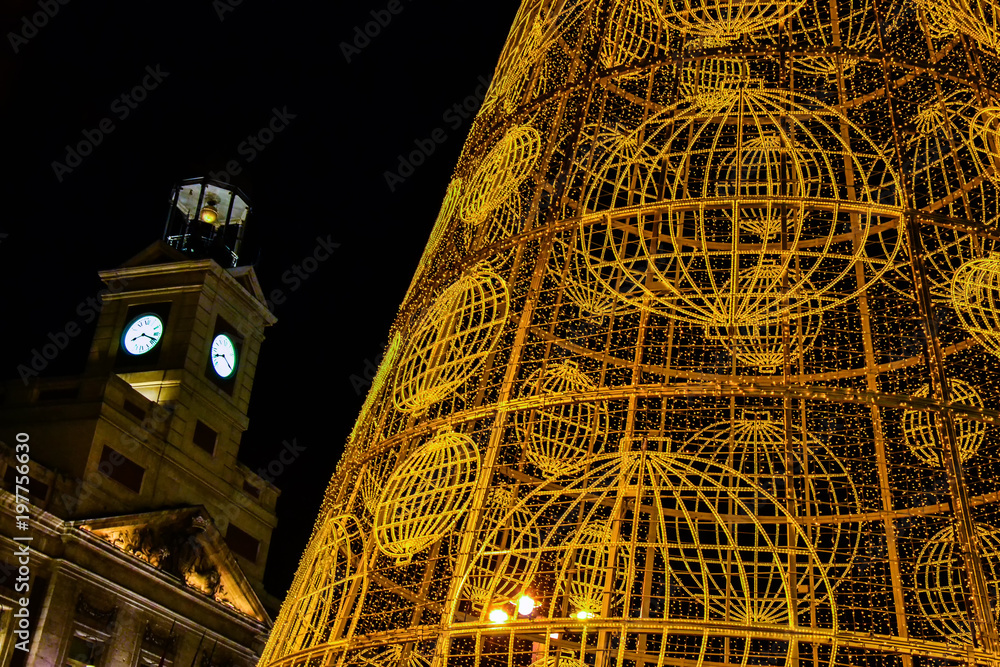 Christmas in Madrid, Spain