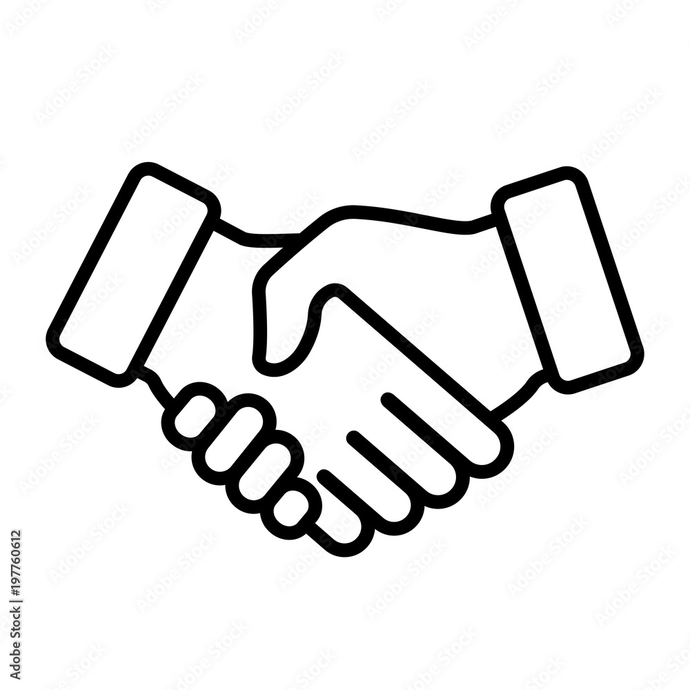 Handshake free vector icon - Iconbolt