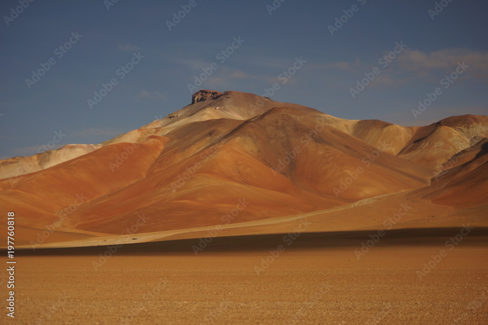 desert hill in bolivia