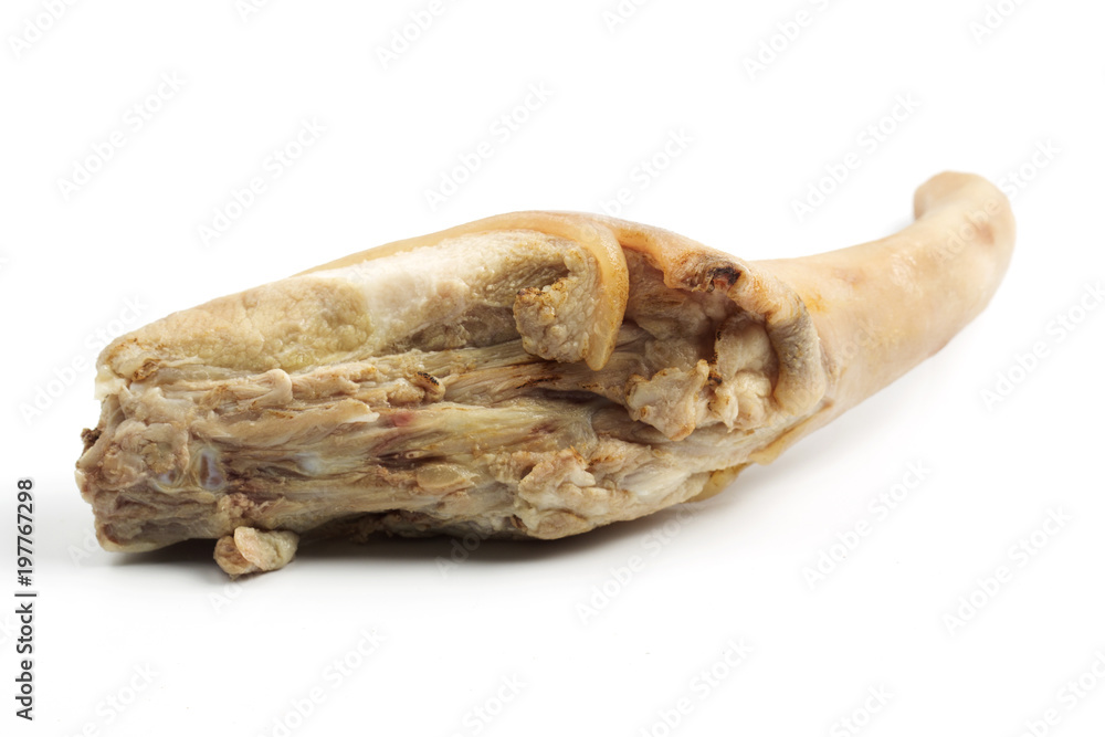 Fototapeta premium raw pig tail