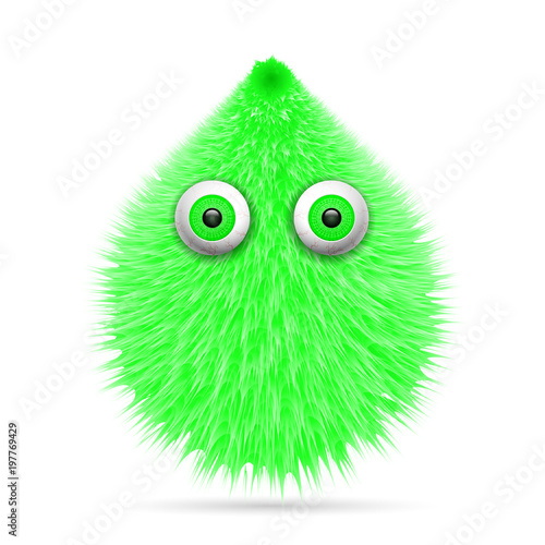Hairy cartoon