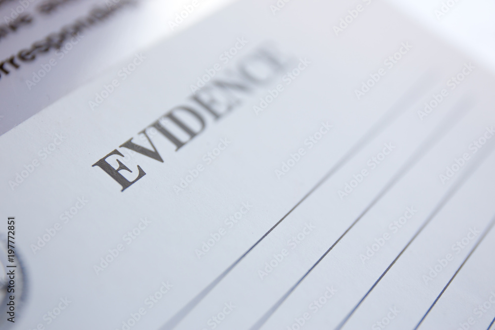 close up blank evidence bag with copy space close up blank evidence bag with copy space