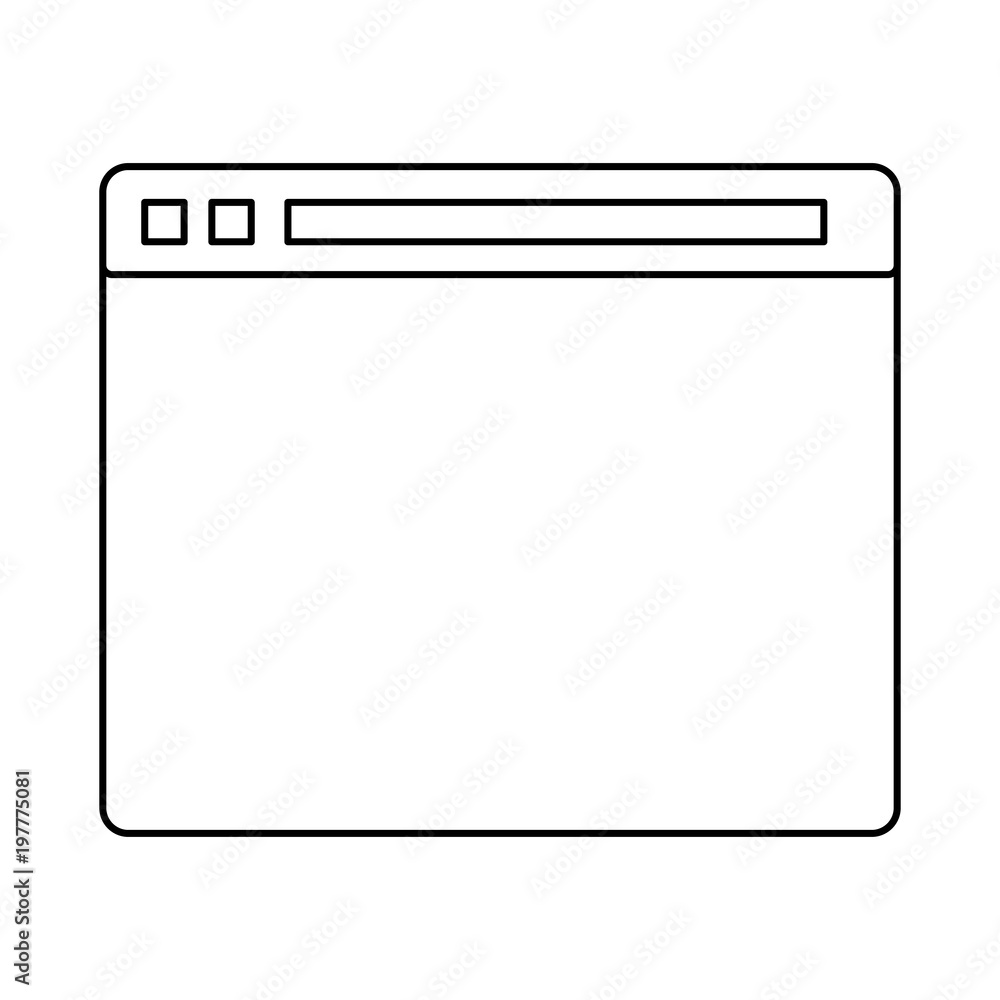 web interface icon over white background, vector illustration web interface icon over white background, vector illustration