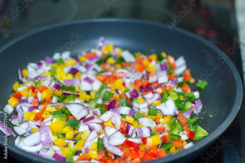 Vegetable stir-fry