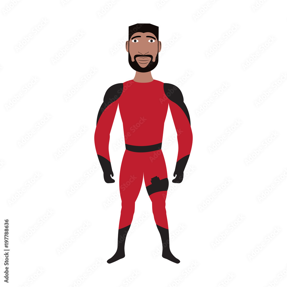 Male superhero cartoon character Male superhero cartoon character
