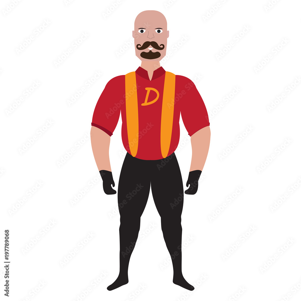 Male superhero cartoon character Male superhero cartoon character