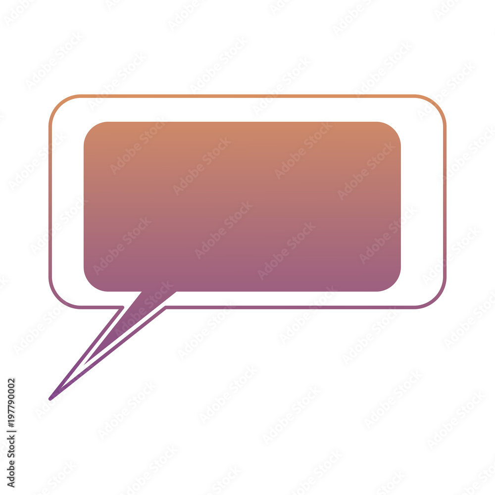 speech square bubble icon over white background, vector illustration speech square bubble icon over white background, vector illustration