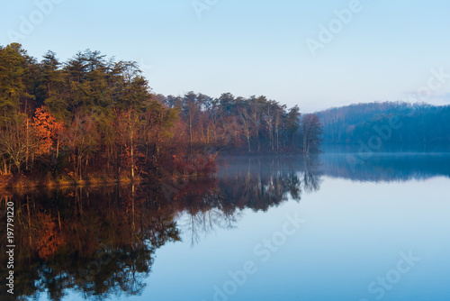 Wallpaper Mural Fall Trees Reflecting over Water Torontodigital.ca