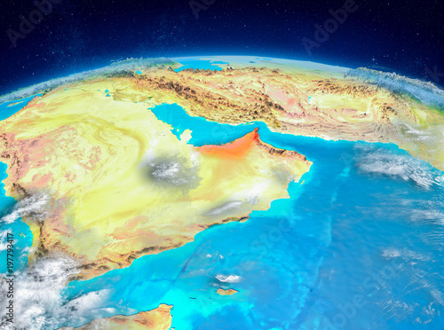 United Arab Emirates on Earth