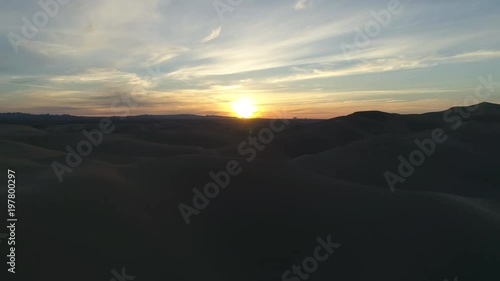 Aerial view of Yuma Desert