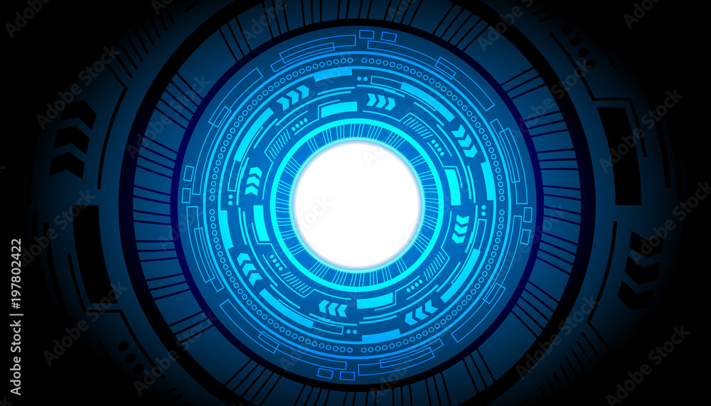 Technology interface hud abstract background vector design Technology interface hud abstract background vector design