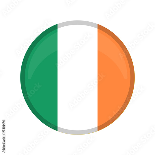Free Download Empty Ireland campaign button - GFXLoad
