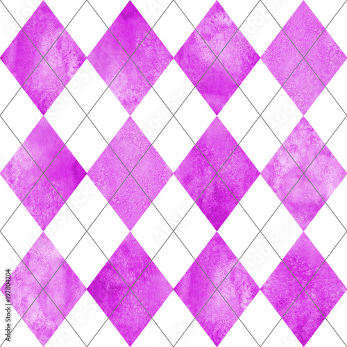 Argyle seamless pattern background.