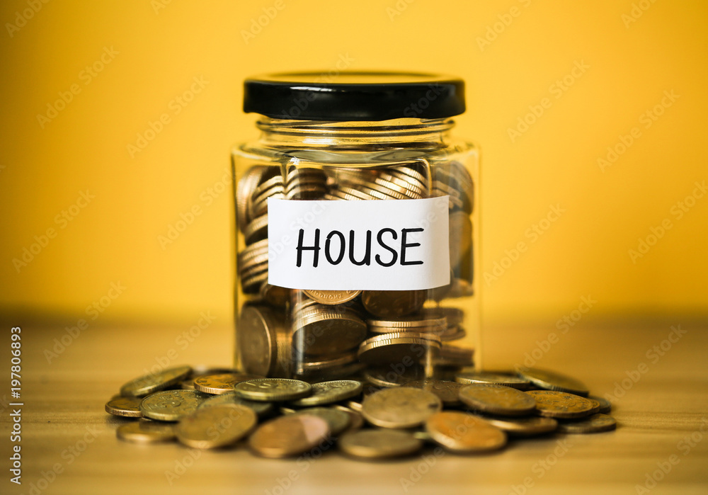 Saving For House Concept Saving For House Concept