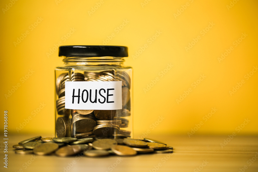 Saving For House Concept Saving For House Concept