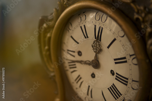 antique clock face