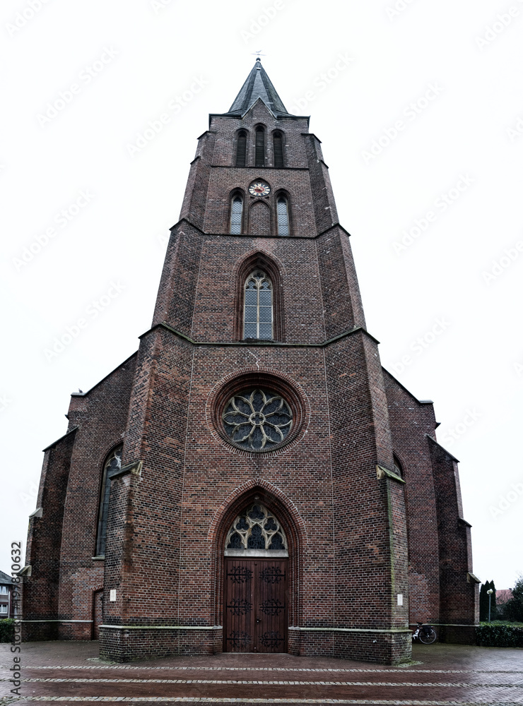 Old Catholic church in the city of Garrel in Germany