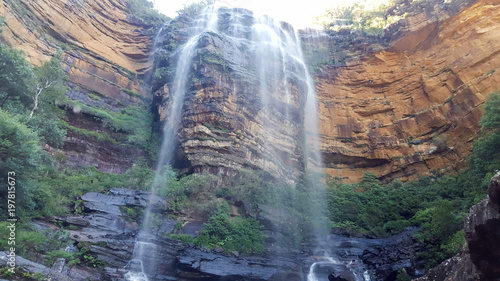 Photography Waterfall from Below