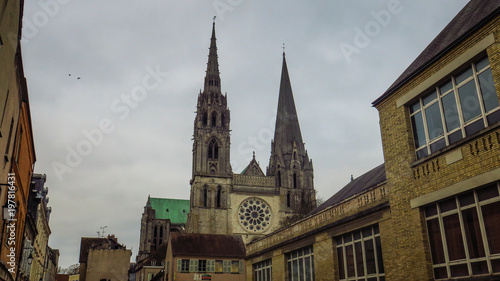 Visiting Chartres in France © Kevin